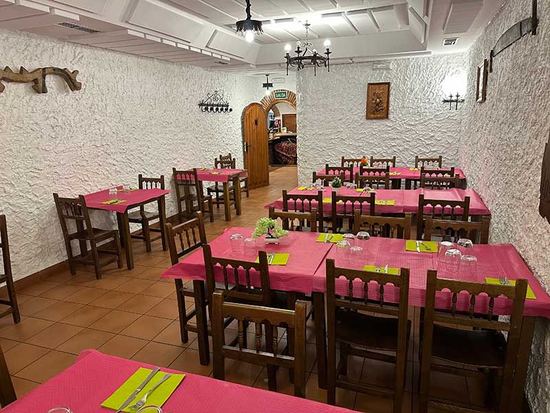 Comedor en las Lanchas