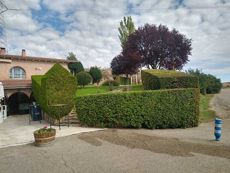 Aparcamiento exterior de las Lanchas