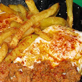 Platos del corral 